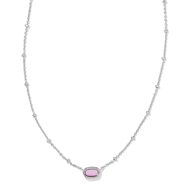 Kendra Scott Mini Elisa 14k Gold-Plated Satellite Short Pendant Necklace, Fashion Jewelry for Women