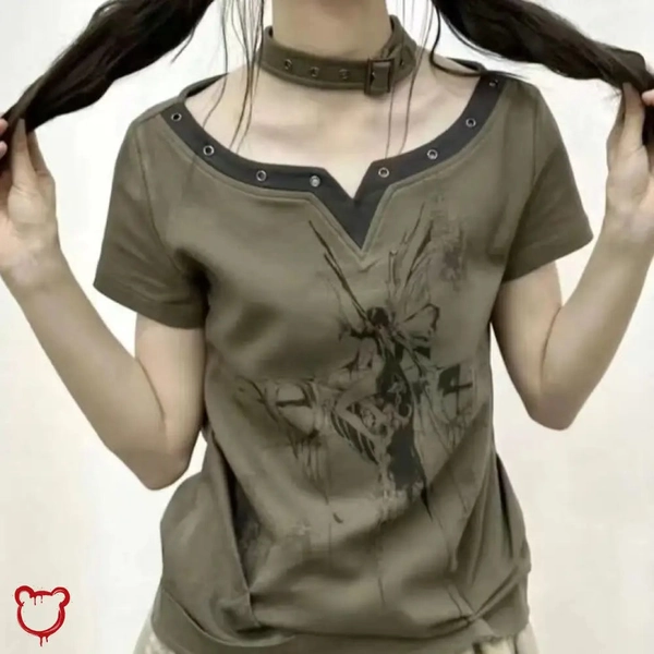 'Parasite' Harajuku Tee - Green