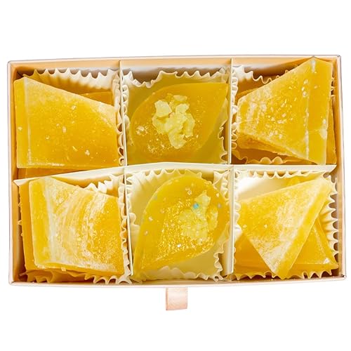 Silky Gem - Edible Crystal Candy, 8-10 Clusters, Mango Flavored, Kohakutou, Edible Gem, Vegan, Gluten Free, ASMR - Mango Silky Amber