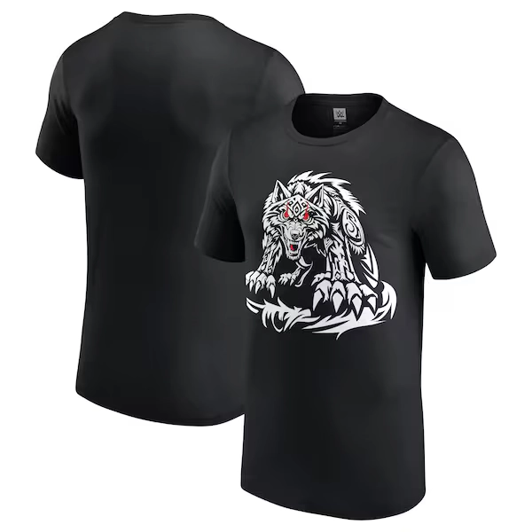 WWE Jacob Fatu T-Shirt - Black - Mens