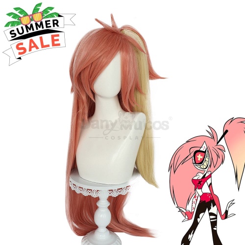 【In Stock】Anime Hazbin Hotel Cosplay Cherri Bomb Cosplay Wig