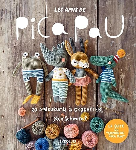 Les amis de Pica Pau: 20 amigurumis à crocheter