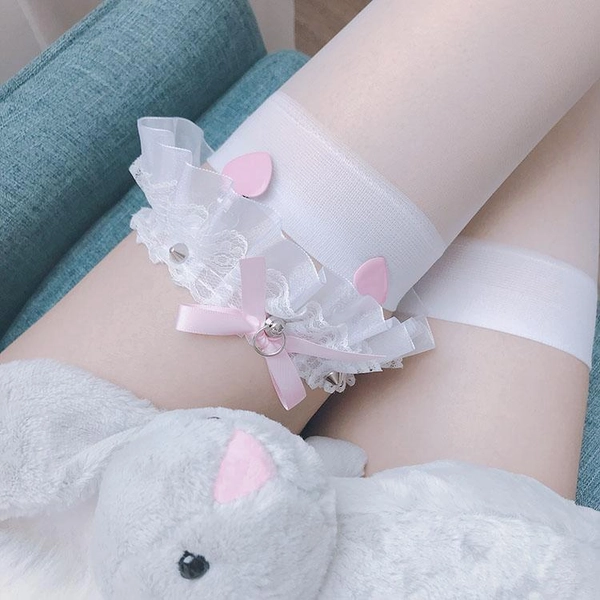 Studs Lace Leg Garter SD01917