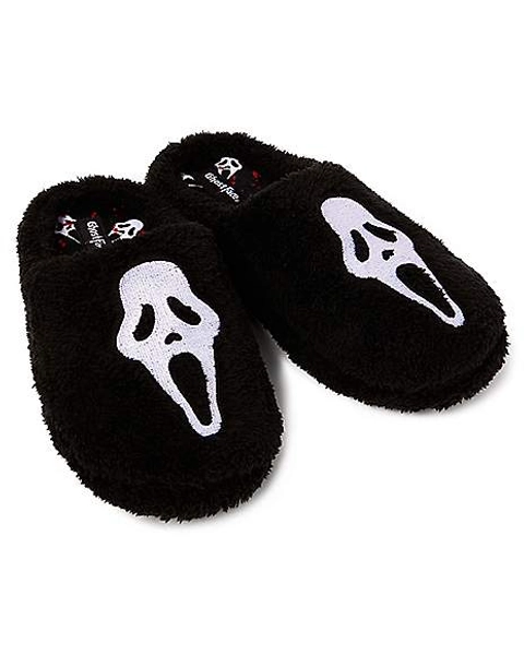 Ghost Face Slippers