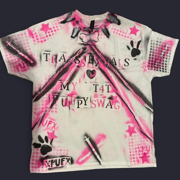 TRANSSEXUALS 💗 MY T4T PUPPY SWAG

MADE UPON ORDER...