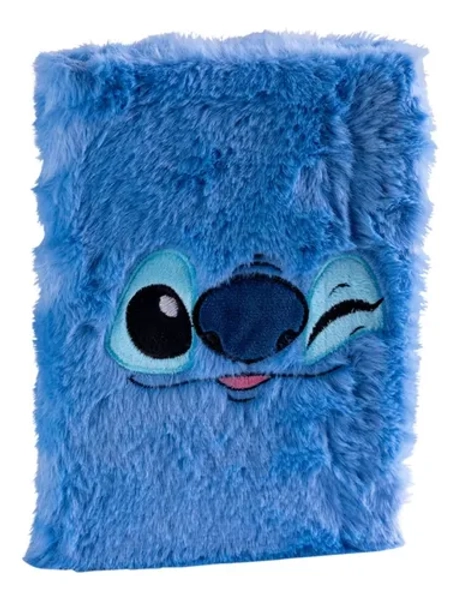 Cuaderno Mooving Libreta Stitch Peluche A5 Disney 80 Hojas Azul