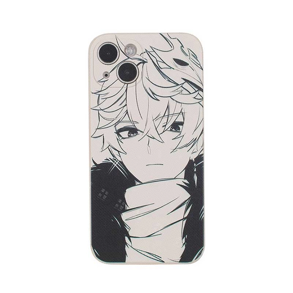 Drawings Genshin Impact Phone Case Genshin Sketch Art - Childe