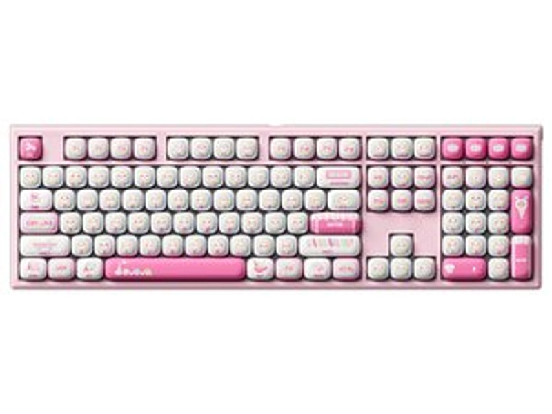 Akko x MonsGeek MG108B Multi-mode Wireless Piano Pro Switch Keyboard = Rainbow Marshmallows [6975351385660]