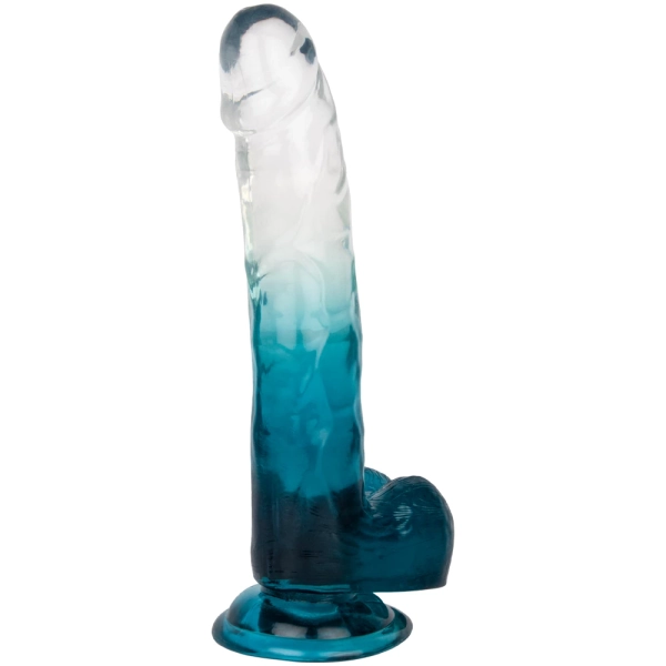 Bondara Blue Ice Realistic Suction Dildo - 10 Inch
