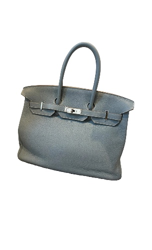 Birkin 35 leather handbag