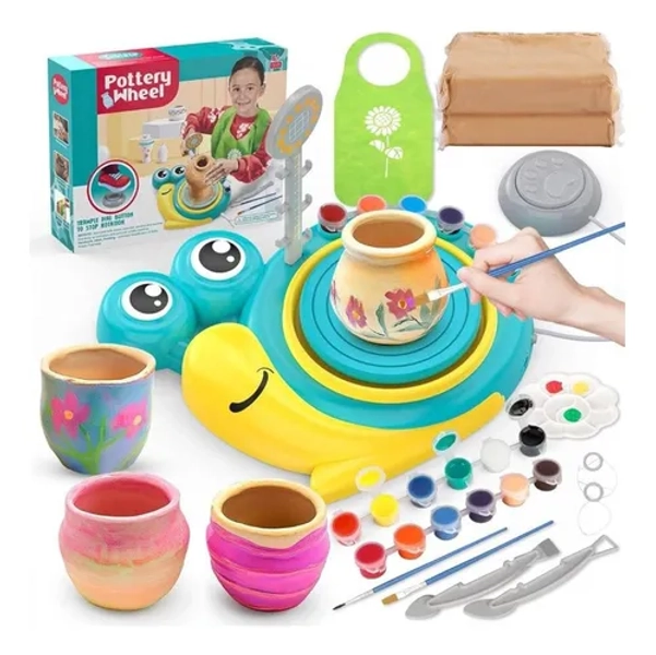 Mini Maquina De Ceramica Para Niños Principiantes Sregalito