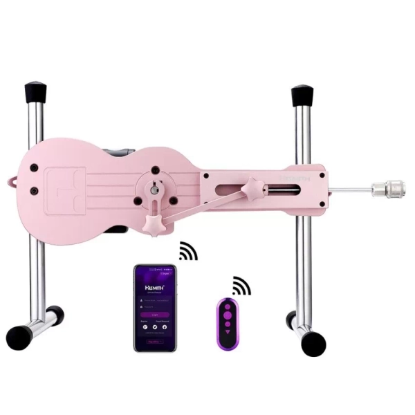 Hismith Mini Ukulele Series (Pink/ Black/ Blue) Remote &amp; App Controlled Sex Machine