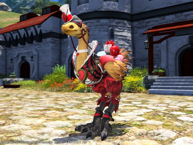 Authentic Paramour Barding | FINAL FANTASY XIV Online Store