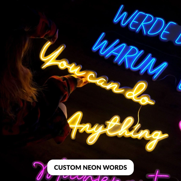 Custom Neon Words