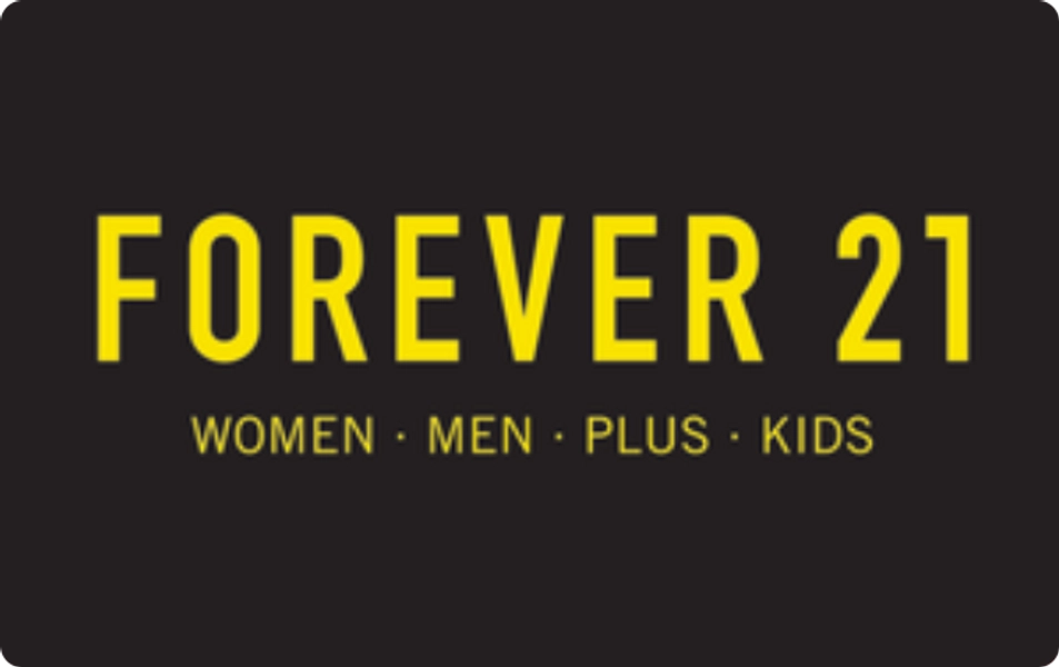 Forever 21 $15 Gift Card