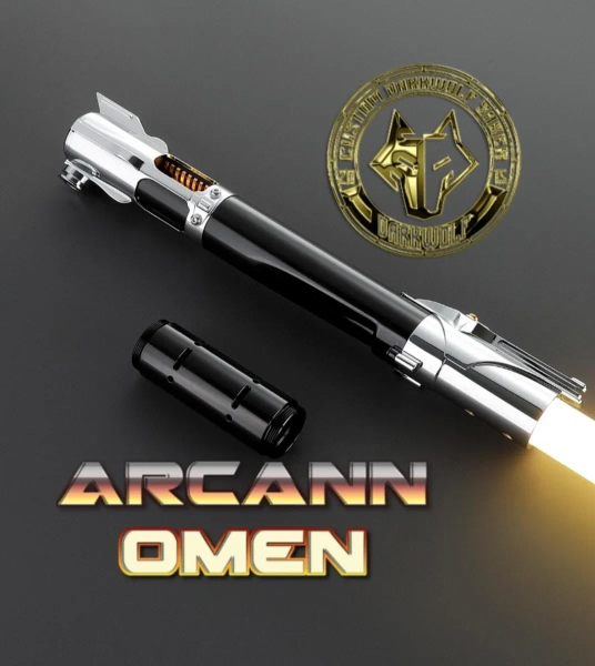 Arcann - The Omen Lightsaber (Rotating Crystal Chamber) (Installation option: Xeno3 Pixel with SD Card / Smooth Swing Tier 2)