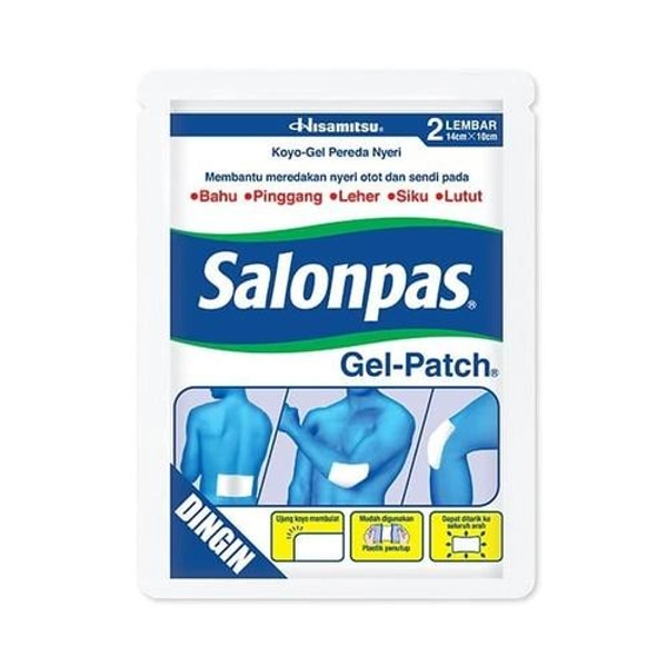 SALONPAS Gel Patch 14 cm x 10 cm - 2 Sheets