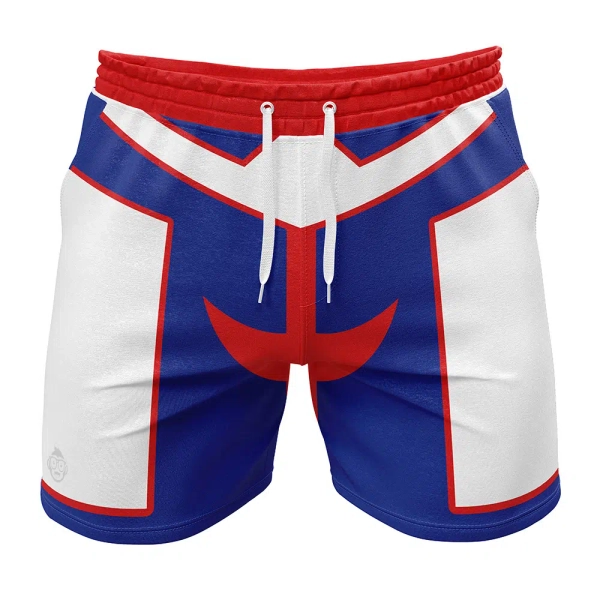 All Might My Hero Academia Gym Shorts