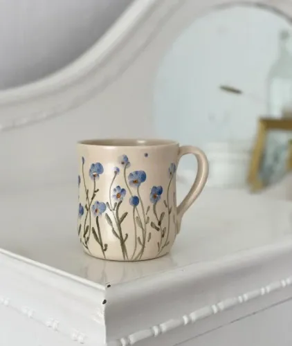 Forget me not mug