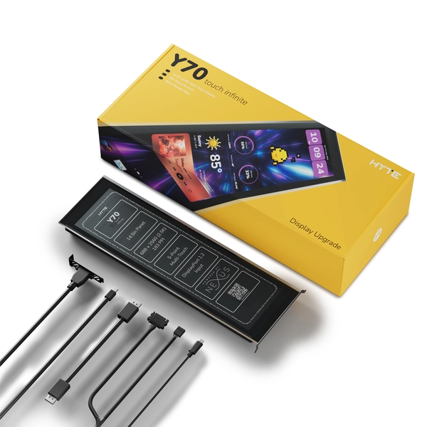 Y70 touch infinite Display Upgrade - Pitch Black