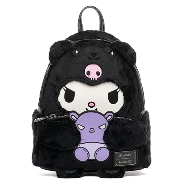 Loungefly Sanrio Kuromi Bear Cosplay Womens Backpack