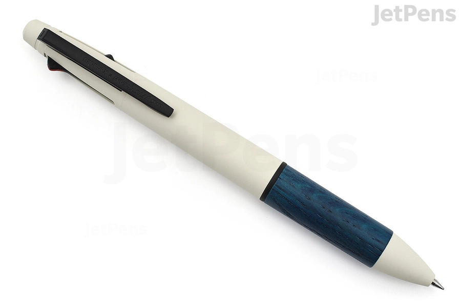 Uni Jetstream x Karimoku 4&1 4 Color 0.5 mm Ballpoint Multi Pen + 0.5 mm Pencil - Indigo Blue - Limited Edition