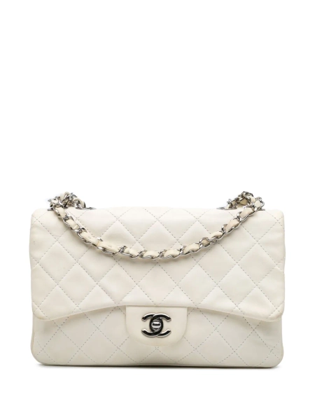 2014 Medium Quilted Lambskin 3 Accordion Flap shoulder bag | One Size