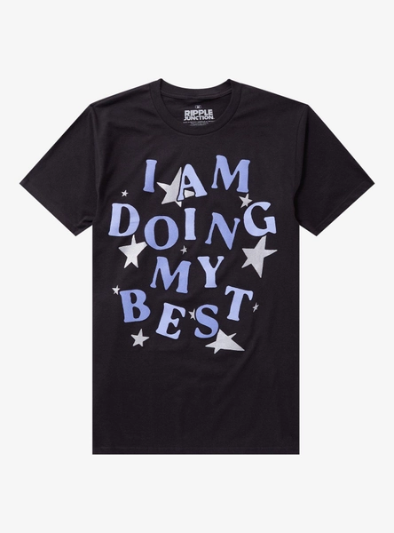 I Am Doing My Best Stars Girls T-Shirt - M