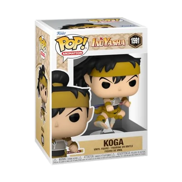 Funko POP! Animation: Inuyasha - Koga - Vinyl-Sammelfigur - Geschenkidee - Offizielle Handelswaren - Spielzeug Für Kinder und Erwachsene - Anime Fans - Modellfigur Für Sammler und Display