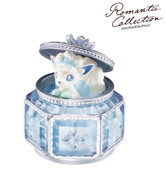 RE-MENT Pokemon Romantic Collection Accessory Case Mini Figure Toy Alolan Vulpix