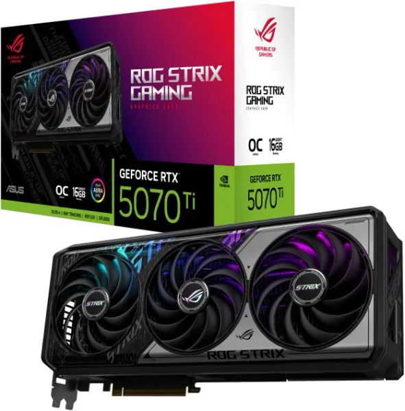 ASUS ROG STRIX GeForce RTX 5070 Ti O16G