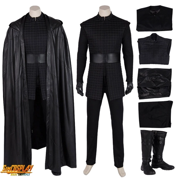 Kylo Ren Costume Star Wars The Rise Of Skywalker Cosplay Suits Top Level