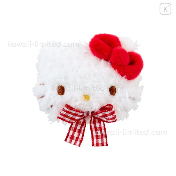 japan hello kitty plush hairclip