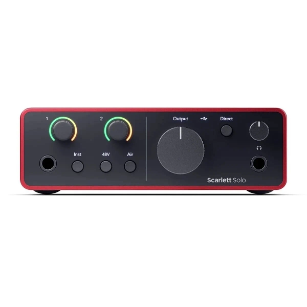 Focusrite Scarlett Solo 4th Gen