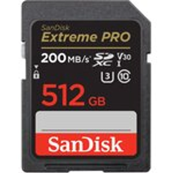 Memory Card SANDISK Extreme PRO SDXC 512GB