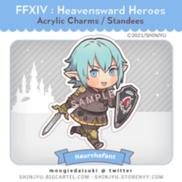 FFXIV : Haurchefant Acrylic Charm