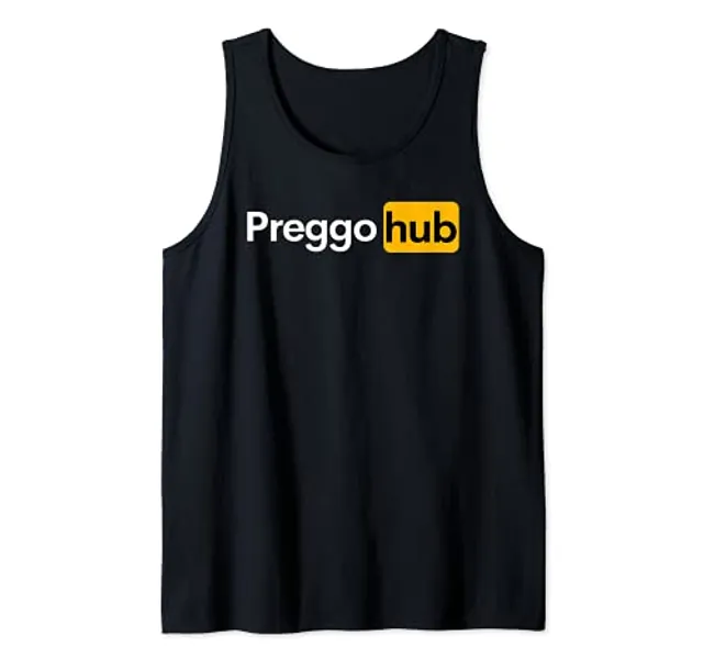 Preggo Hub. Pregnancy pregnant sexy gift Tank Top - Women - Black - XX-Large
