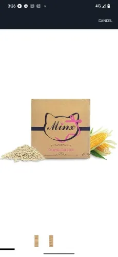 MINX Natural Corn Clumping Cat Litter, Fast Clumping, Flushable and Easy to Scoop, Smooth Texture Pellets, Unscented and Odour Neutralizer, Easy to Use & Tidy Storage Litter Box, 2.5kg, 1 Month Supply : Amazon.com.au: Pet Supplies
