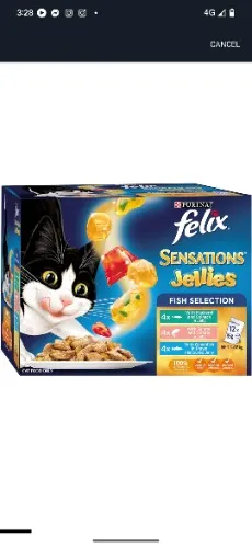 FELIX Sensations Wet Cat Food Fish Selection Jellies 60x85g : Amazon.com.au: Pet Supplies