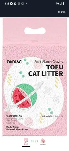 Zodiac ZL2434 Fruity Tofu Cat Litter, 7 Liter : Amazon.com.au: Pet Supplies