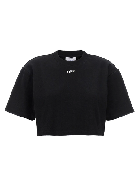 Off Stamp T-Shirt Black