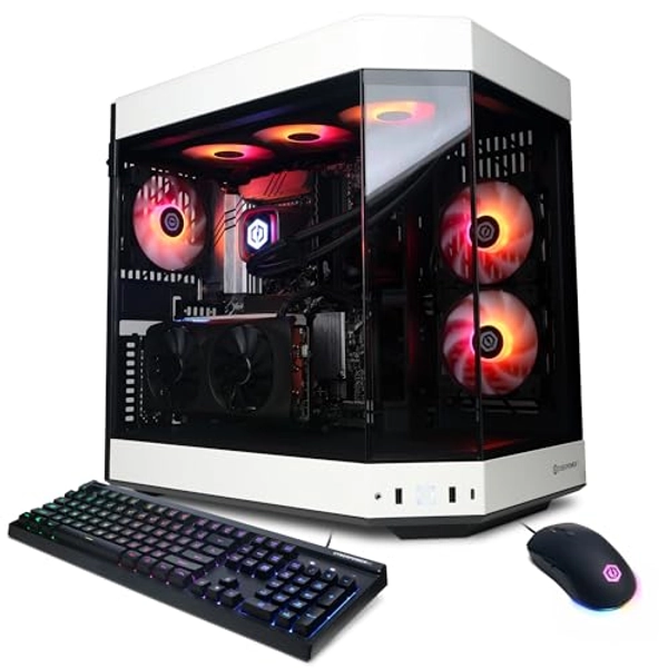 CyberPowerPC Gamer Xtreme VR Gaming PC, Intel Core i9-14900KF 3.2GHz, GeForce RTX 4070 Super 12GB, 16GB DDR5, 1TB PCIe Gen4 SSD, WiFi Ready & Windows 11 Home (GXiVR8080A37)