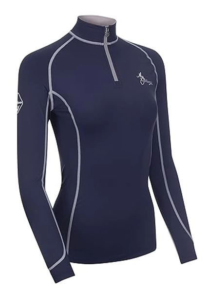 LeMieux Women’s Base Layer Top - Long Sleeve Athletic Thermal Shirts - Equestrian Apparel & Gear for Horseback Riding