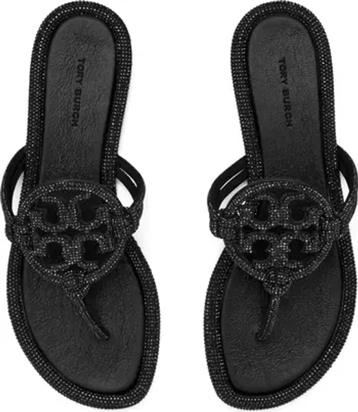 Miller Knotted Pavé Knotted Thong Sandal