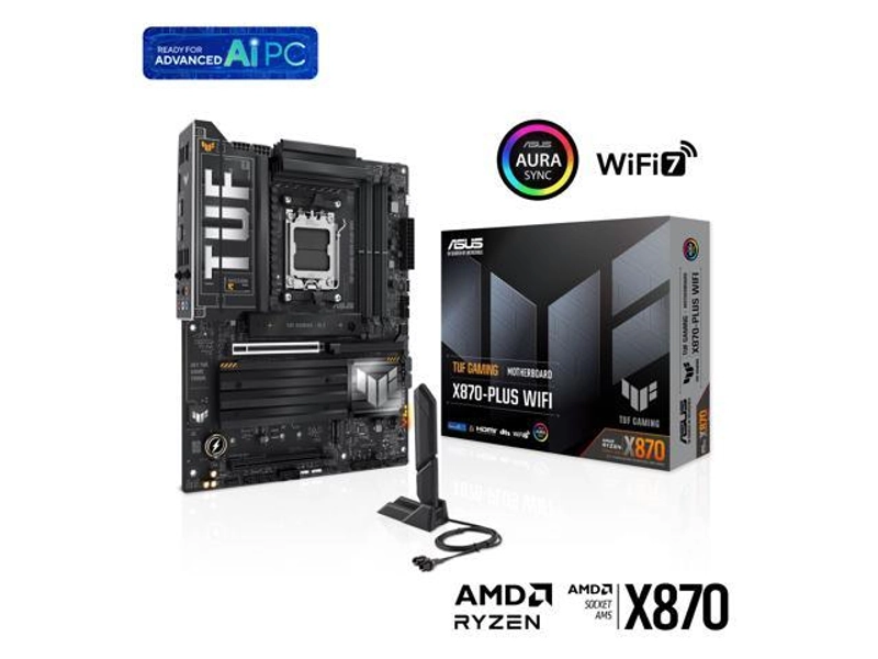 ASUS TUF GAMING X870-PLUS WIFI ATX Motherboard