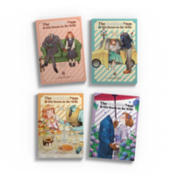 The Invisible Man and His Soon-to-Be Wife Manga (1-4) Bundle
