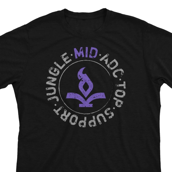 Mid Life League of Legends Inspired Lol Gamer Gift Unisex T-shirt or Hoodie - Etsy