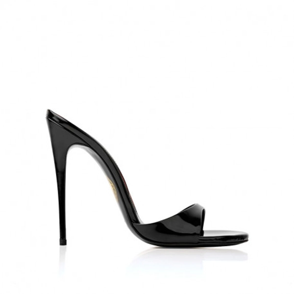 Maison Ernest - Lidylle Noir 12 Cuir Vernis Noir