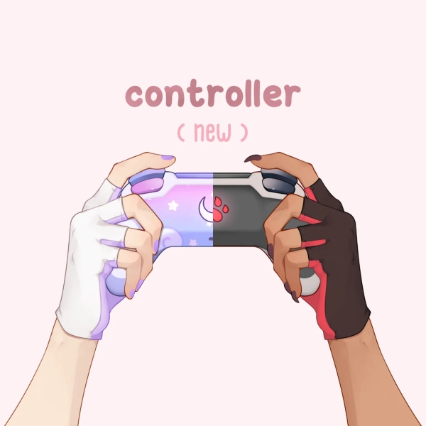 NEW Rigged Vtuber Controller Hands Works With Mouse and Keyboard, Customizable Animated Gaming Asset, Gift for Streamers, Made in Live2d - Etsy