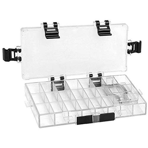 Transon Paint Storage Palette Box 24 Wells Airtight Stay Wet for Watercolor, Gouache, Acrylic and Oil Paint - 24 wells
